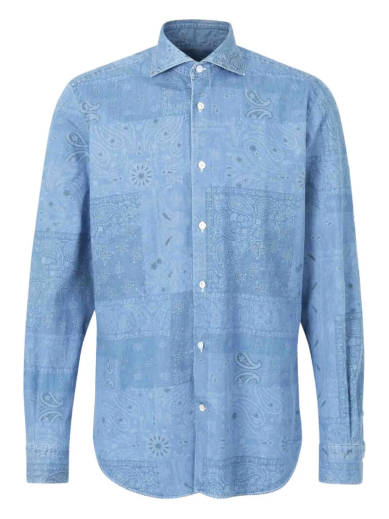 Vincenzo Di Ruggiero  paisley-print shirt