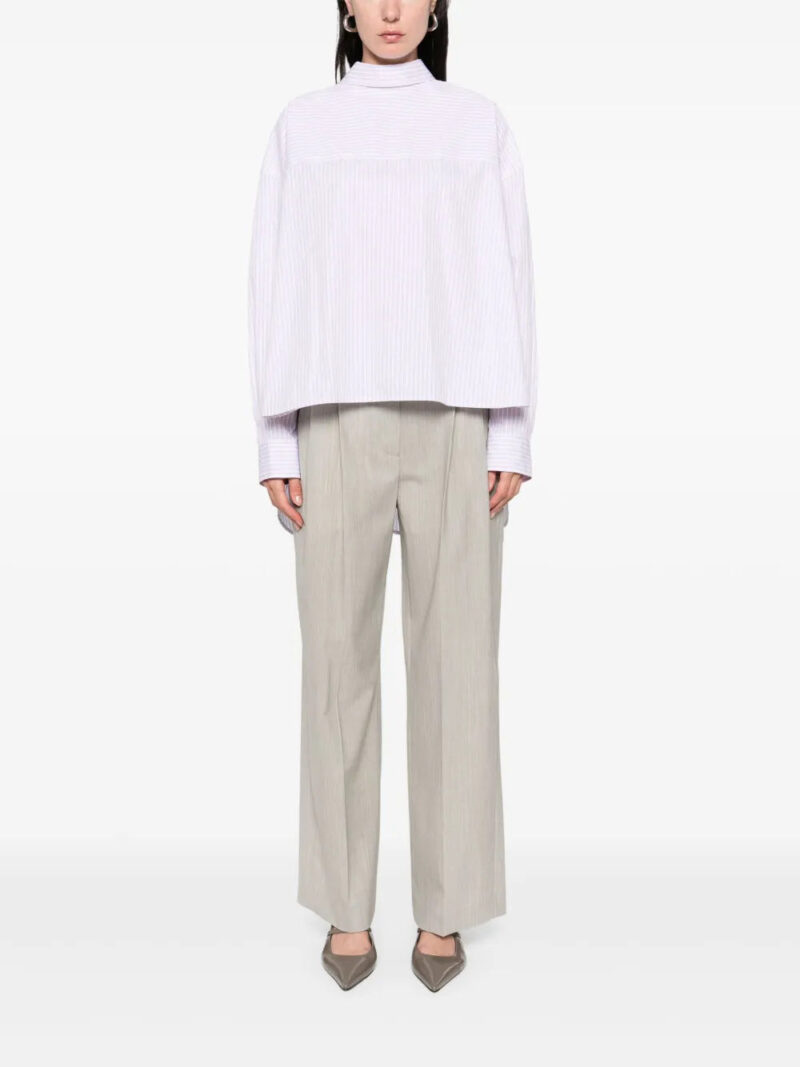 Victoria Beckham  striped shirt