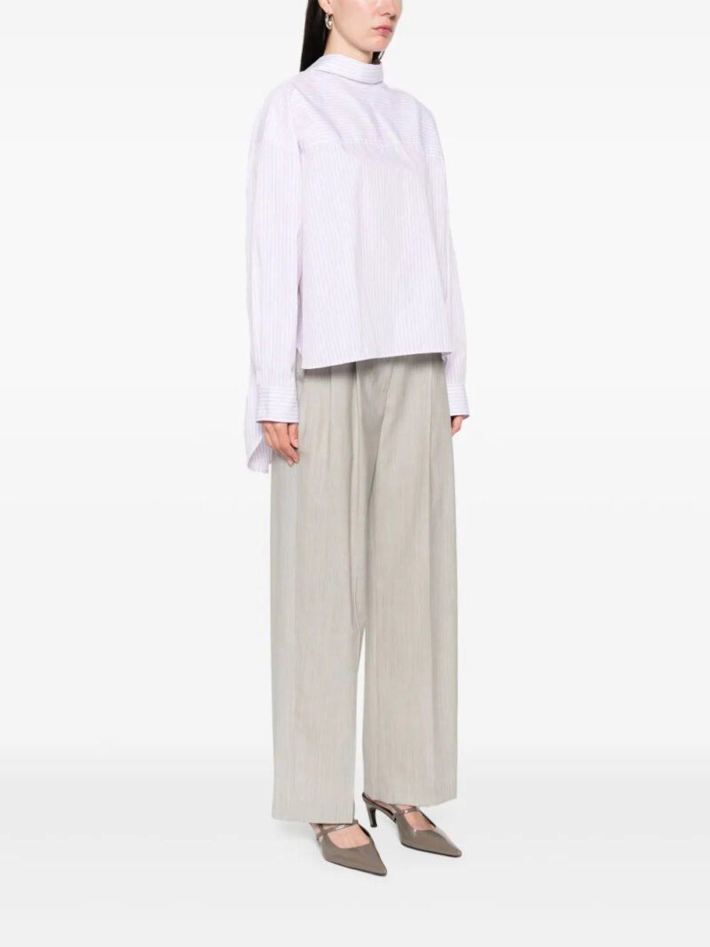 Victoria Beckham  striped shirt