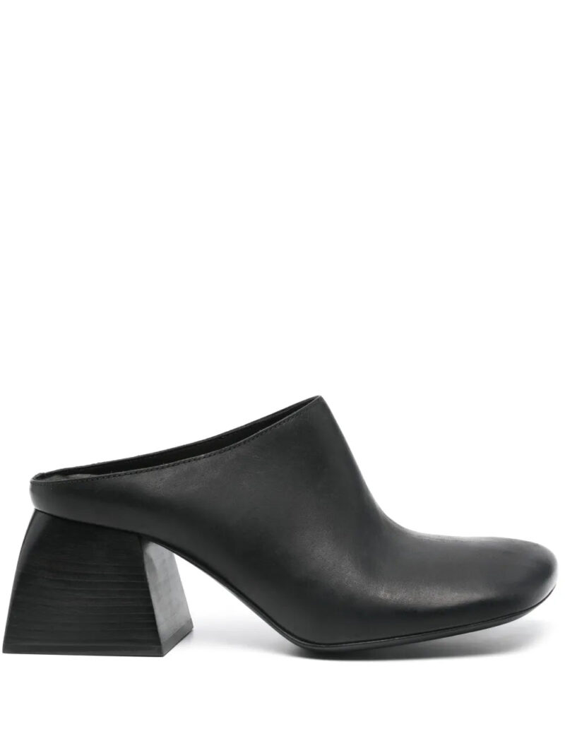 Uma Wang  60mm leather mules