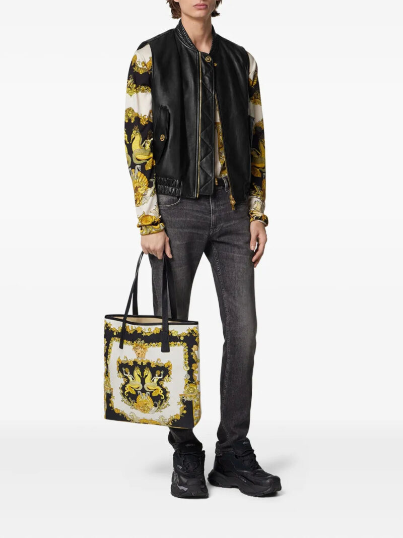 Versace  La Medusa embroidery-detail jeans