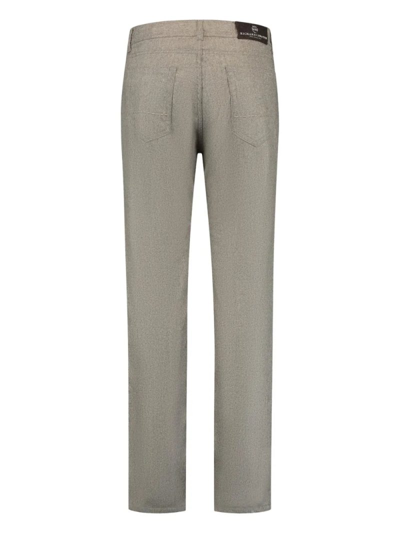 Richard J. Brown  logo-patch trousers