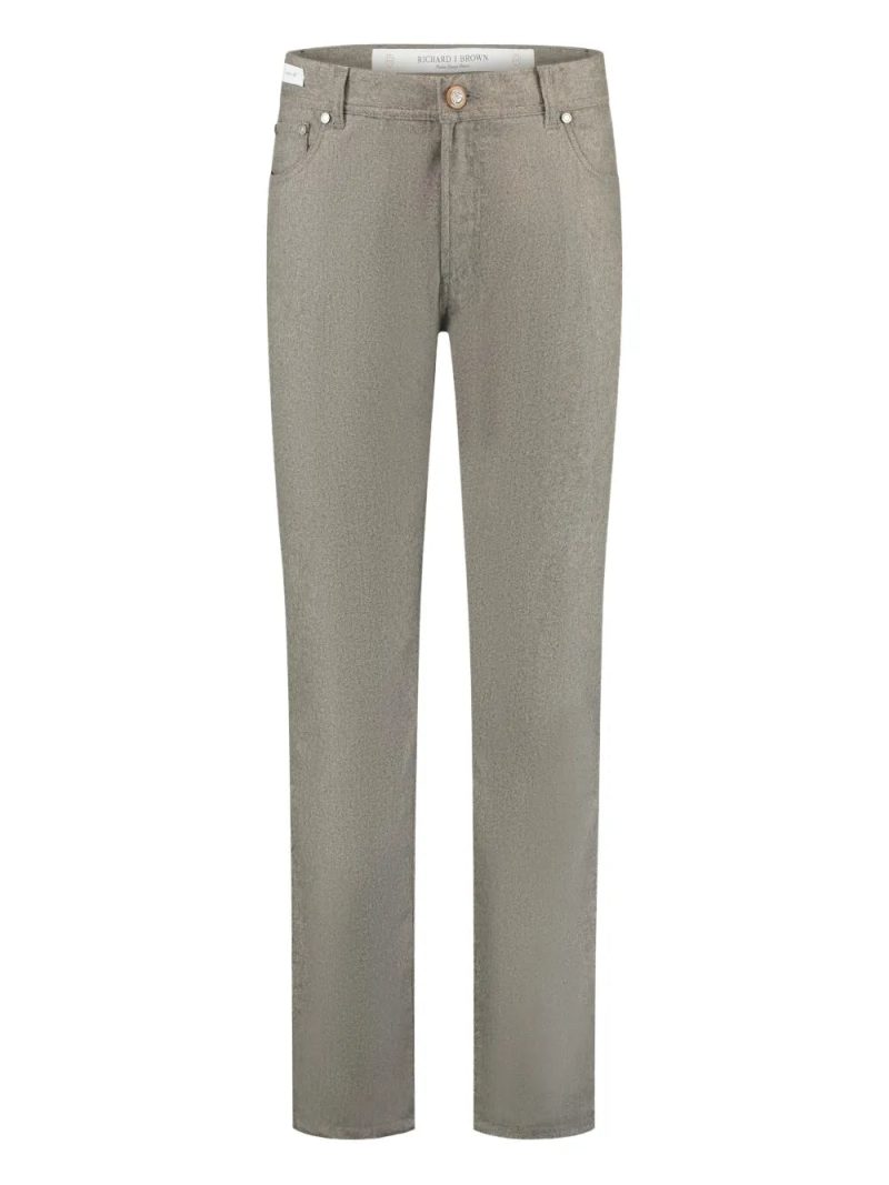 Richard J. Brown  logo-patch trousers