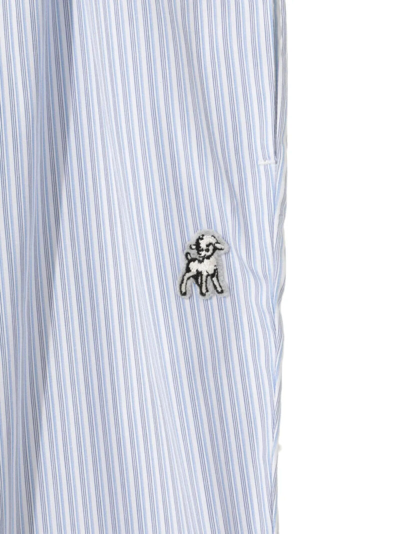 Undercover  striped elasticated trousers