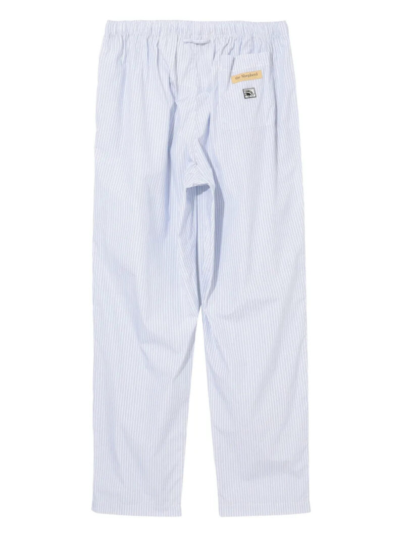 Undercover  striped elasticated trousers