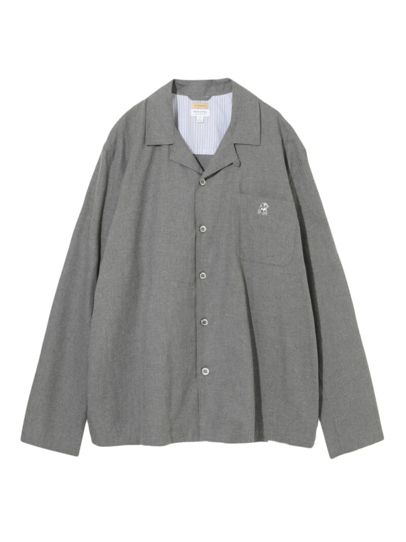 Undercover  pocket-detail button-up shirt