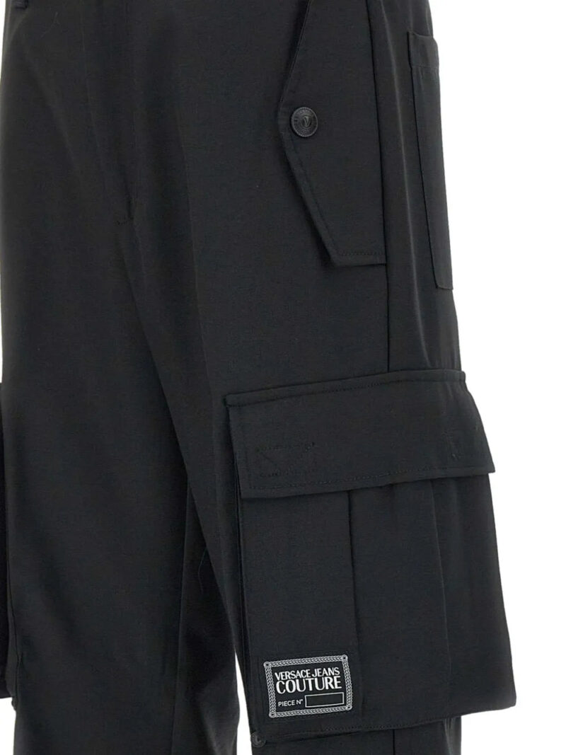Versace Jeans Couture  logo-patch tailored pants