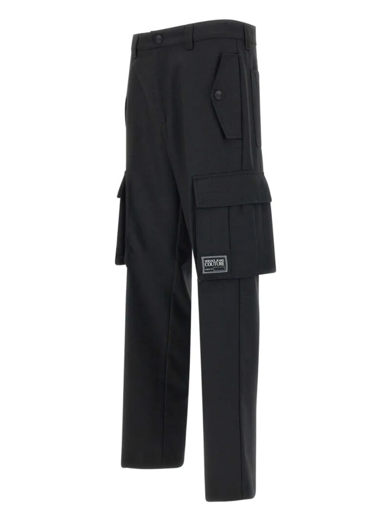 Versace Jeans Couture  logo-patch tailored pants