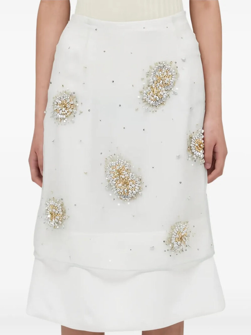 Wales Bonner  Triumph midi skirt