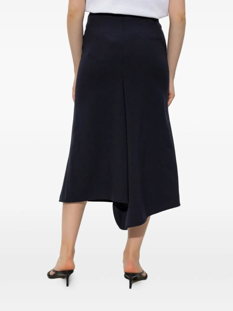 Victoria Beckham  asymmetric-hem midi skirt