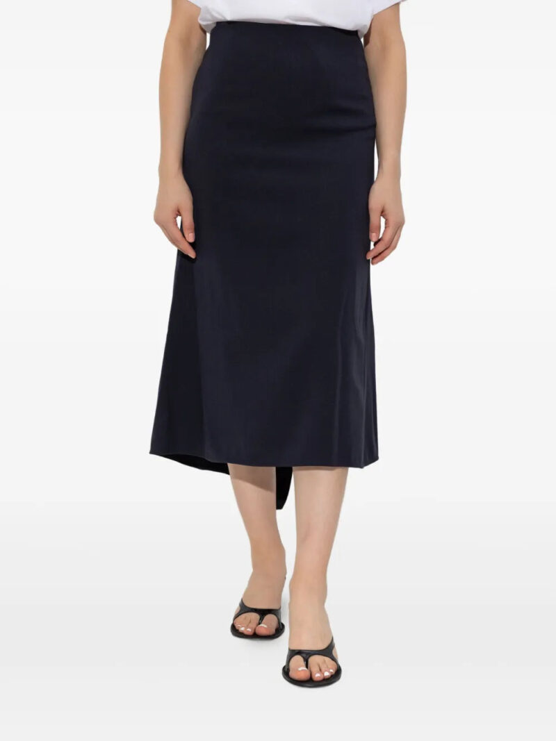 Victoria Beckham  asymmetric-hem midi skirt