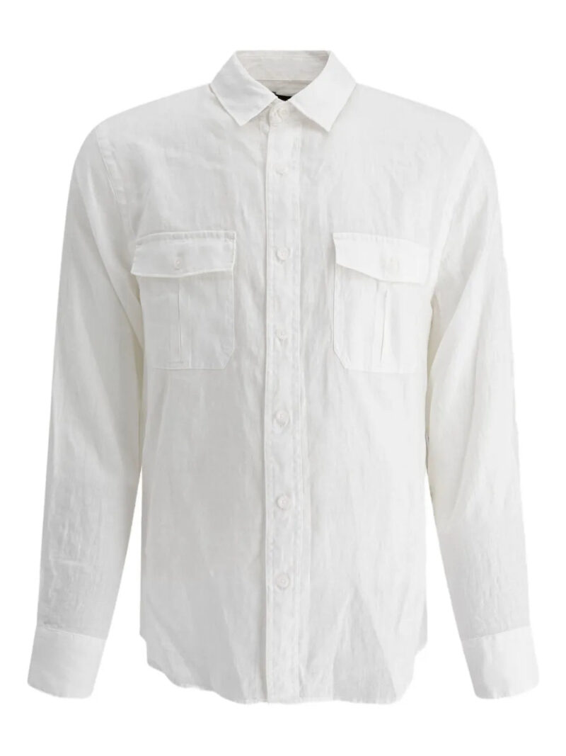 Vince  double-pocket linen shirt