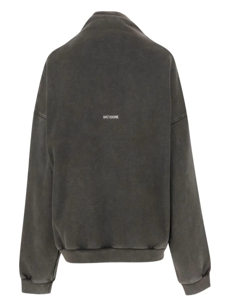 We11done high-neck sweatshirt
