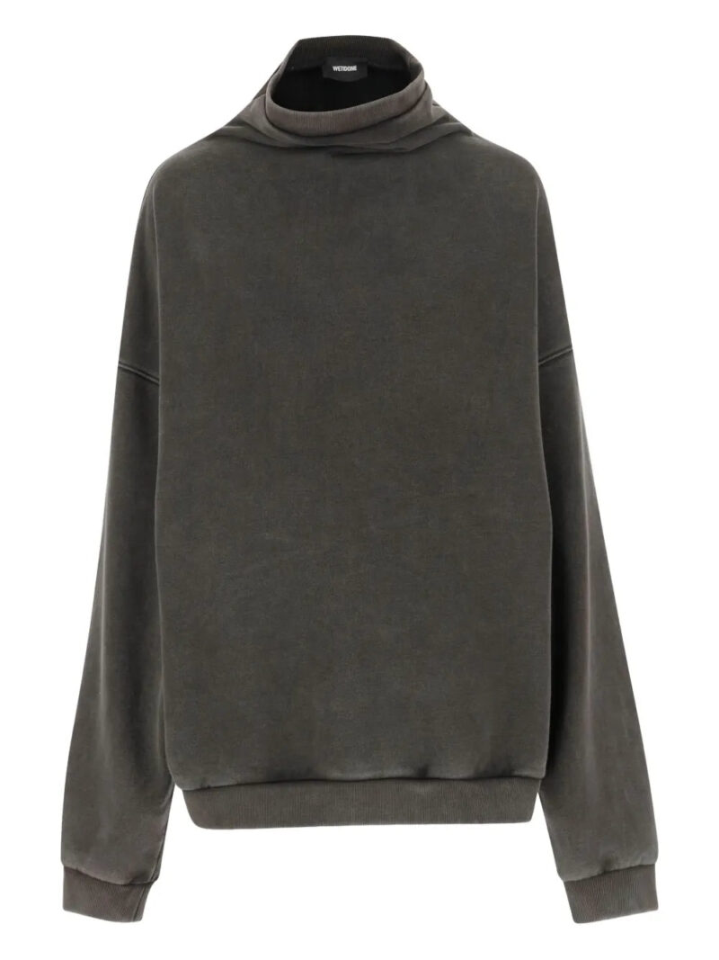 We11done  high-neck sweatshirt