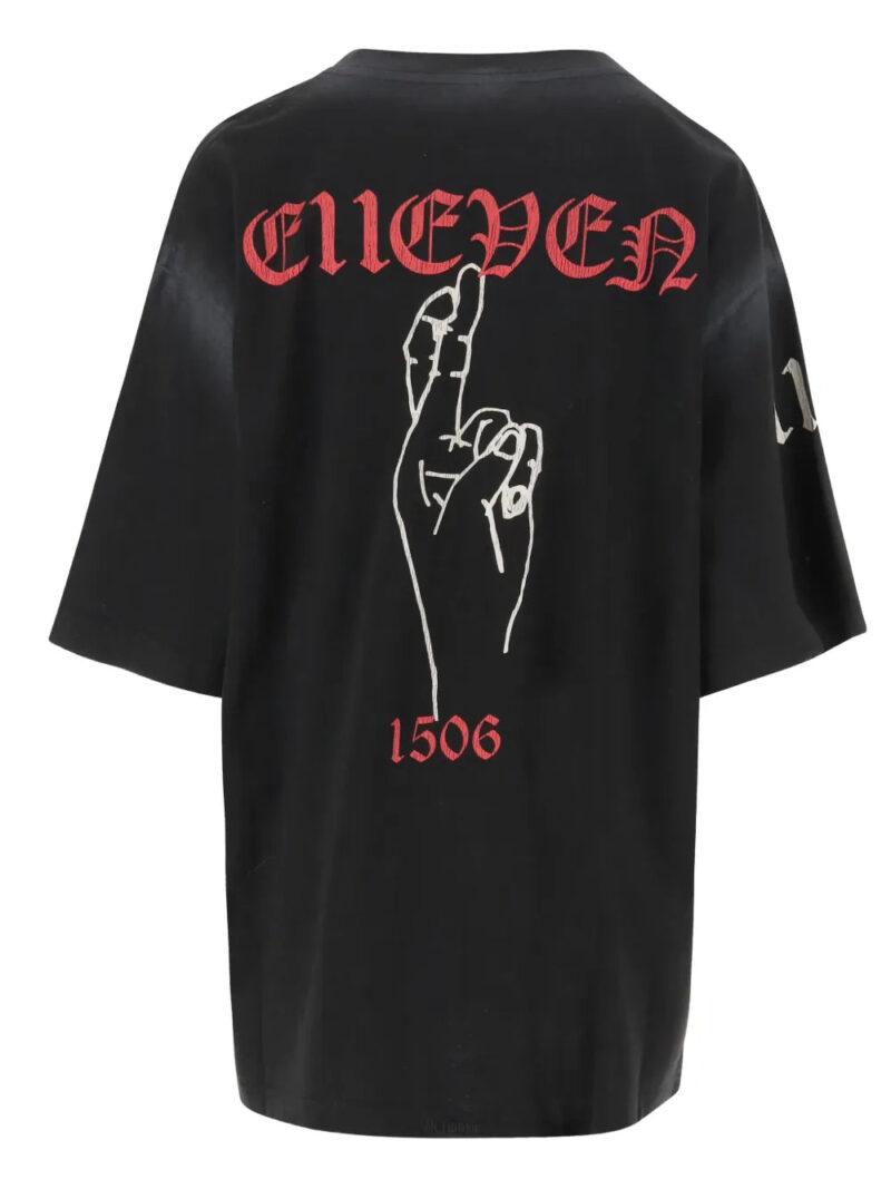 We11done  graphic-print cotton T-shirt