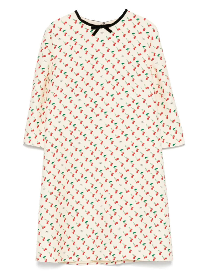 Valentino Garavani  cherry-motif dress