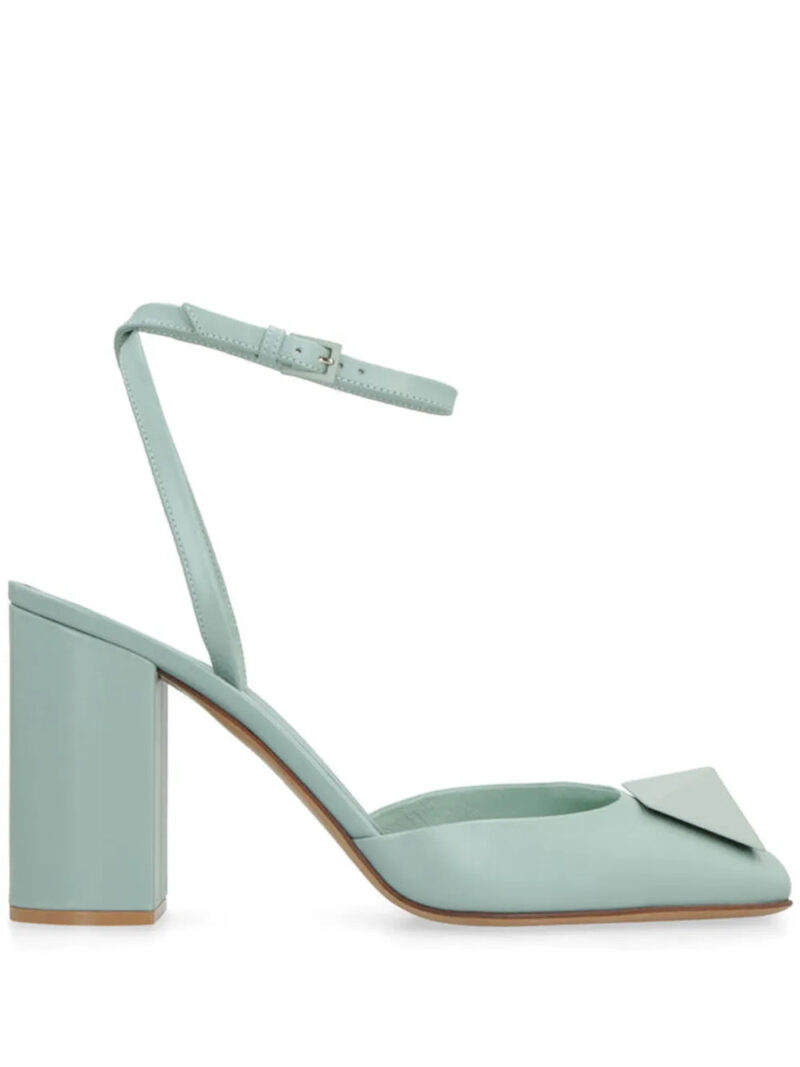 Valentino Garavani  90mm slingback stud heeled pumps