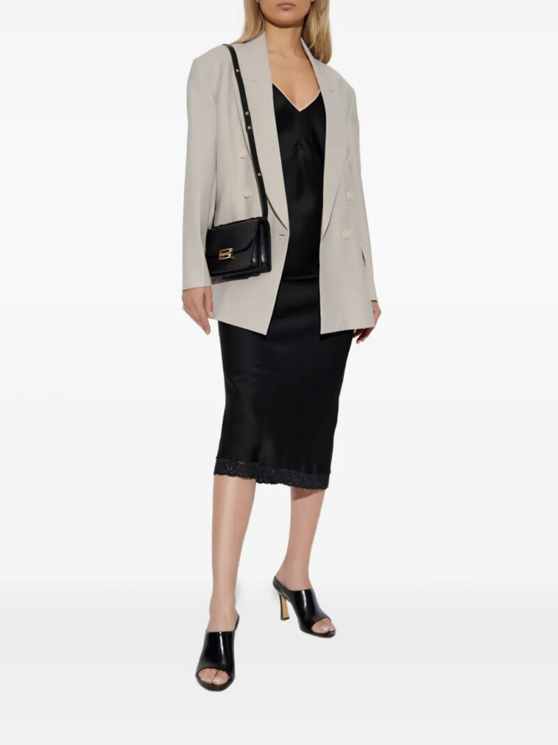 Victoria Beckham  lace-trimmed pencil skirt