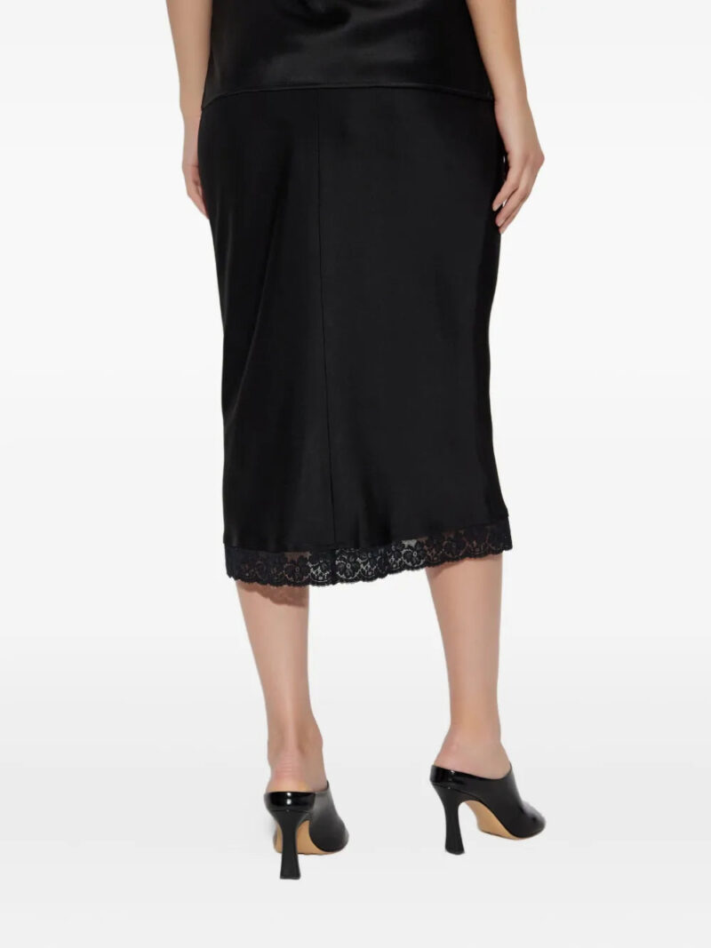 Victoria Beckham  lace-trimmed pencil skirt