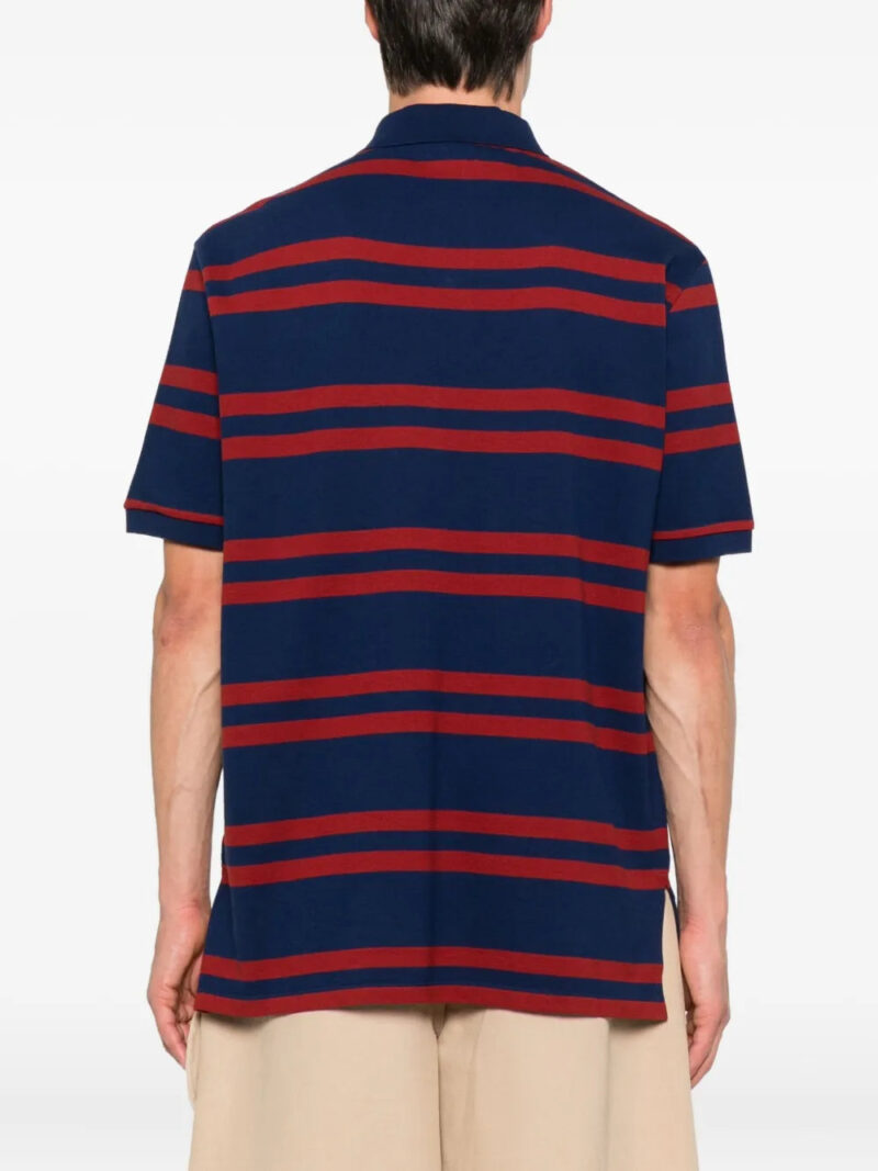 Valentino Garavani  striped polo shirt