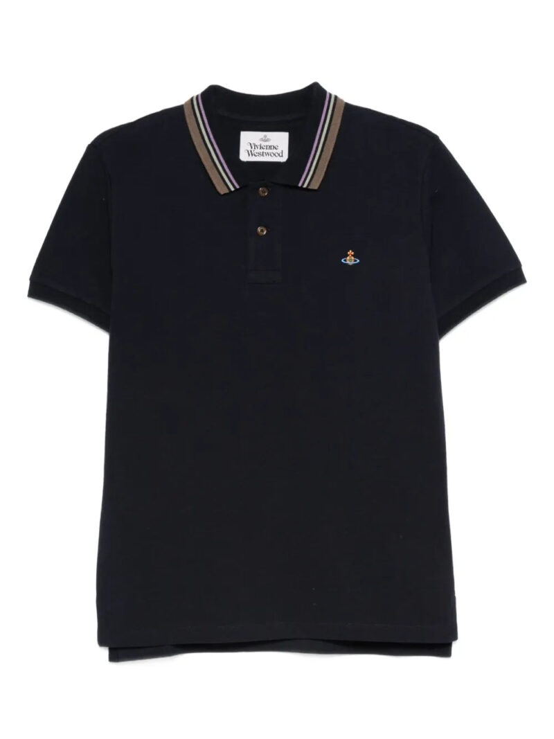 Vivienne Westwood  tipped-collar polo shirt