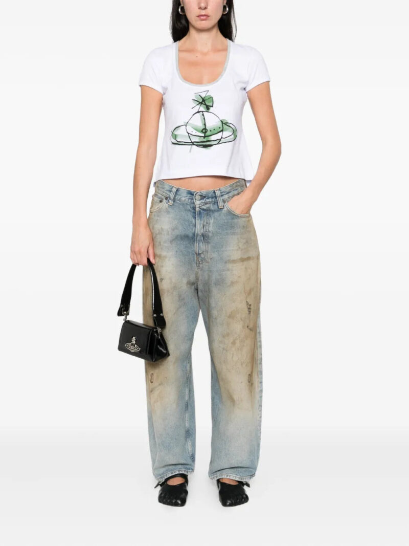 Vivienne Westwood  Orb-print cotton T-shirt