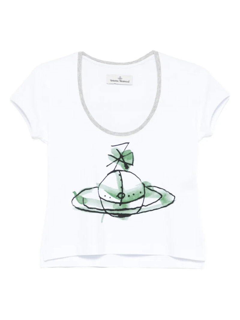Vivienne Westwood  Orb-print cotton T-shirt