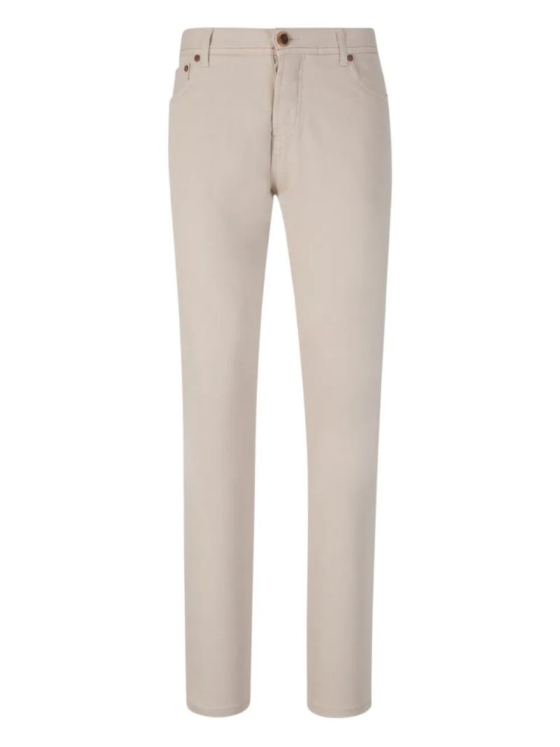 Richard J. Brown  logo-patch jeans