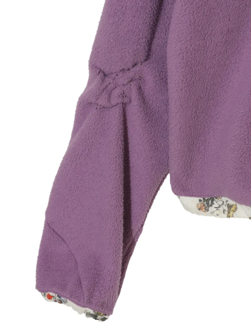 Undercover  floral-print trim sweatshirt