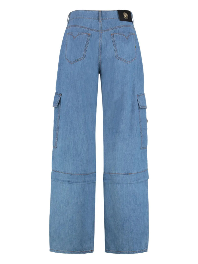 Versace Jeans Couture  buckle-detailed cargo trousers