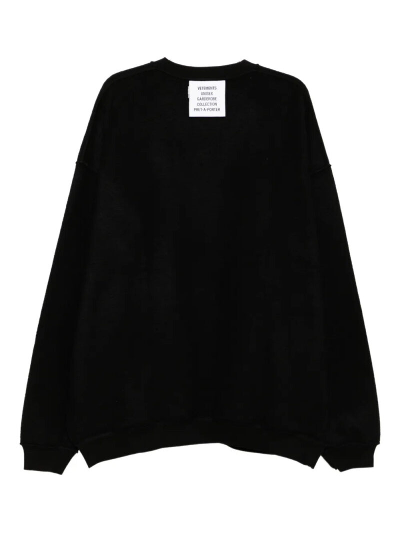 VETEMENTS reversible sweatshirt