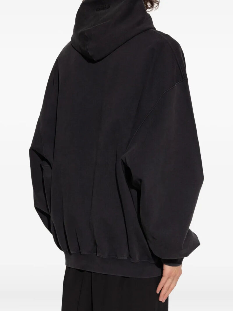 VETEMENTS  graphic-print cotton hoodie