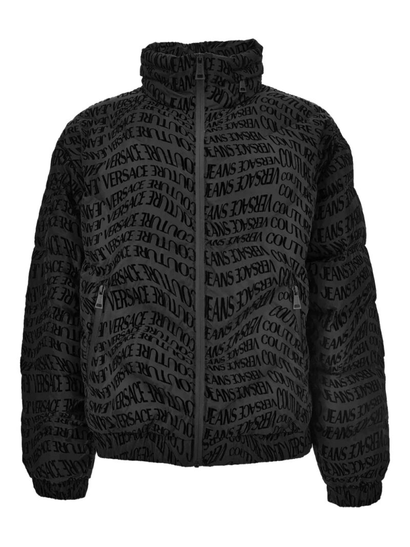 Versace Jeans Couture  logo-print puffer jacket