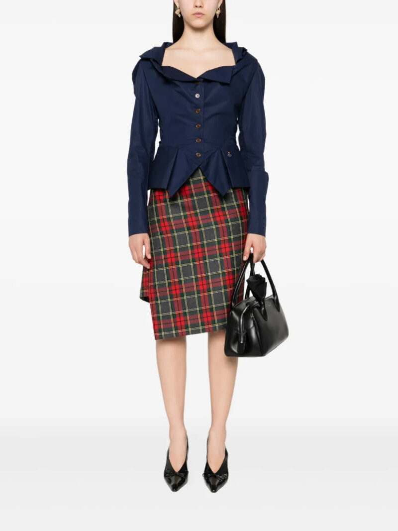 Vivienne Westwood  Monday ruffled button-detailed shirt