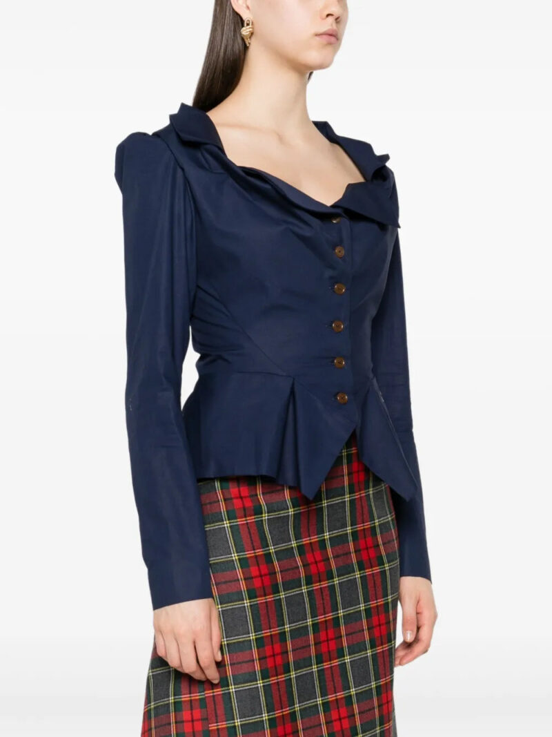 Vivienne Westwood  Monday ruffled button-detailed shirt