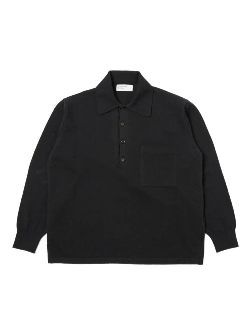 Universal Works  long-sleeve polo shirt