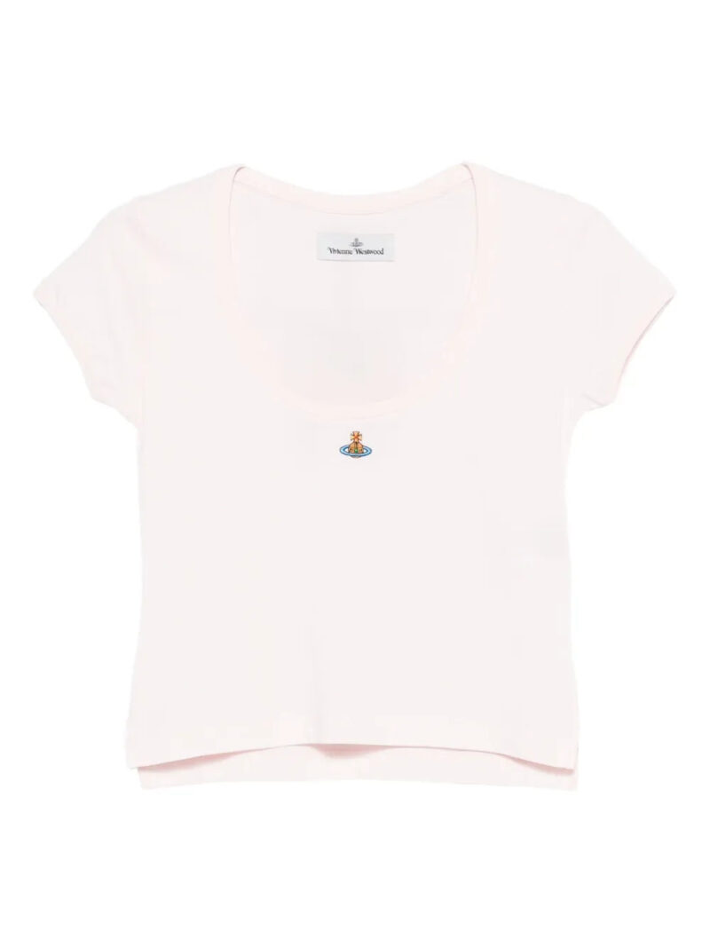 Vivienne Westwood  heart-detail organic cotton top