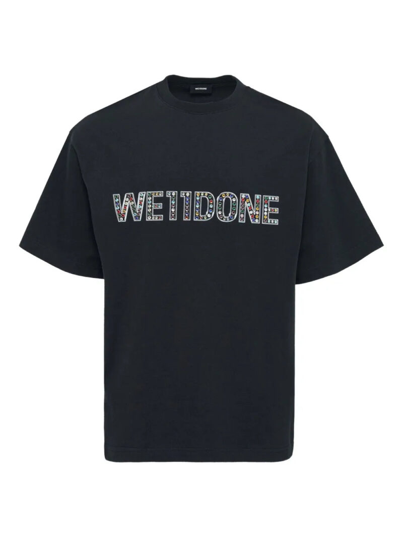 We11done  logo-embellished T-shirt