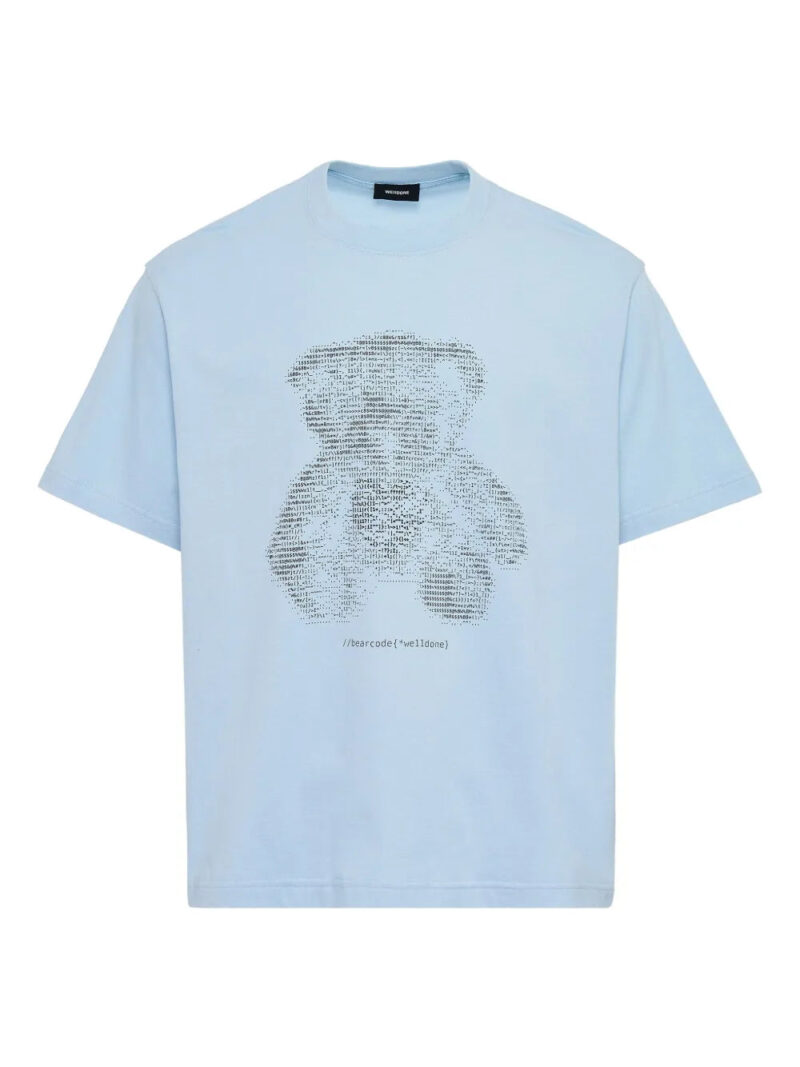 We11done  bear-print T-shirt