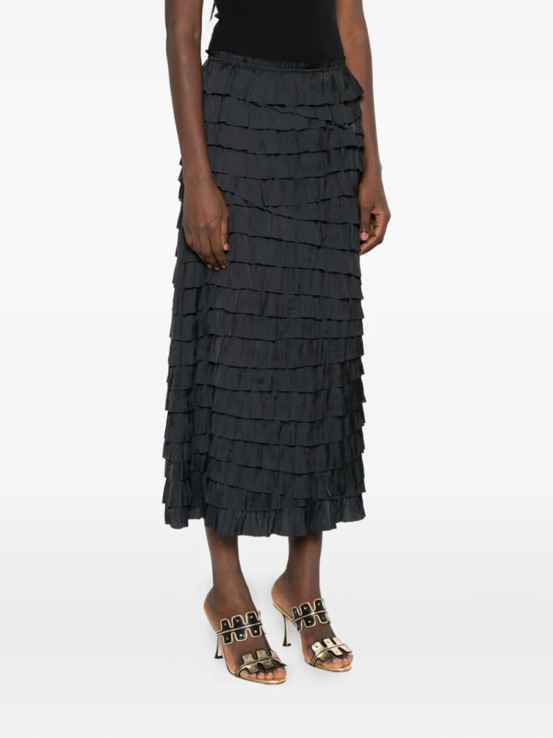 Ulla Johnson  tiered ruffled midi skirt