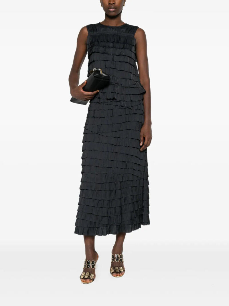 Ulla Johnson  tiered ruffled midi skirt