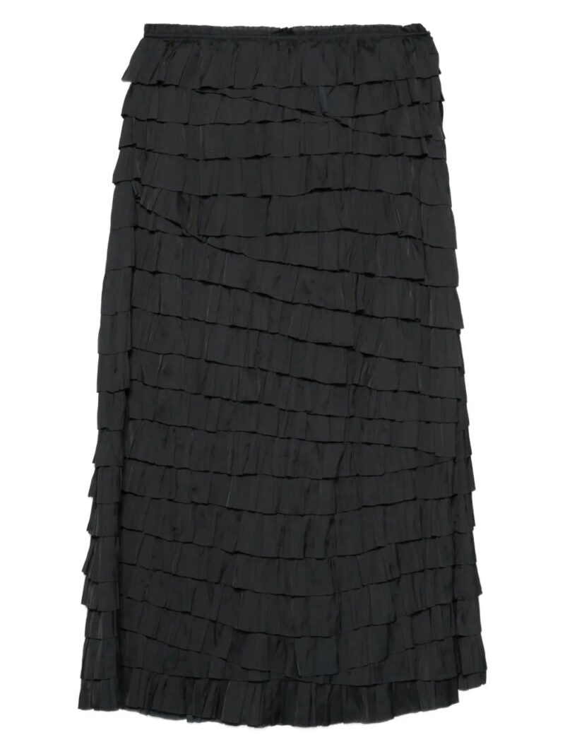 Ulla Johnson  tiered ruffled midi skirt
