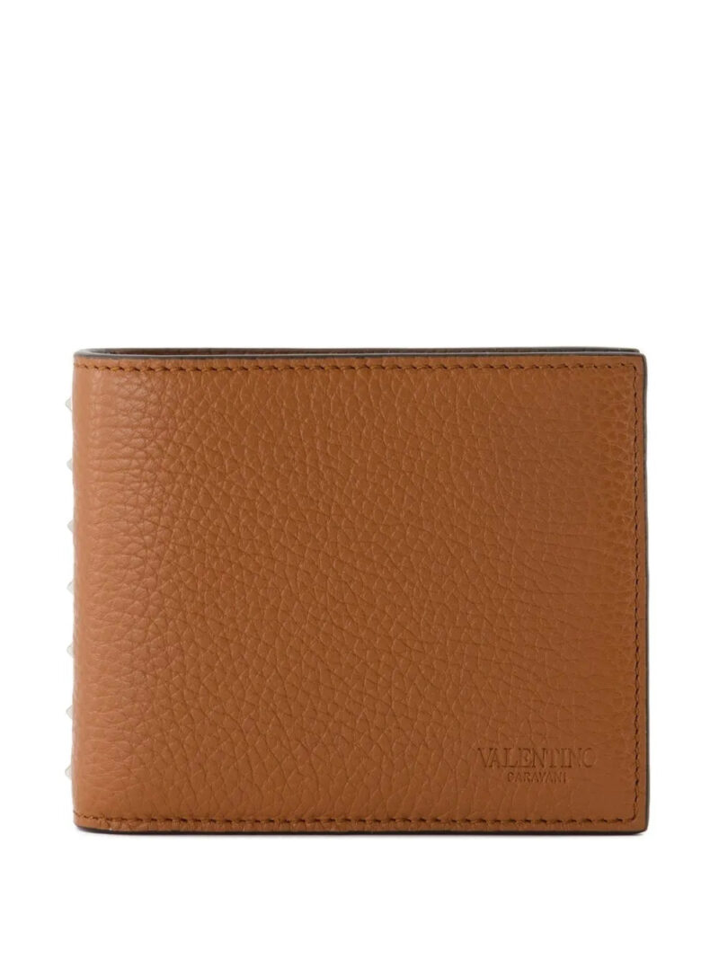 Valentino Garavani  Rockstud calfskin wallet