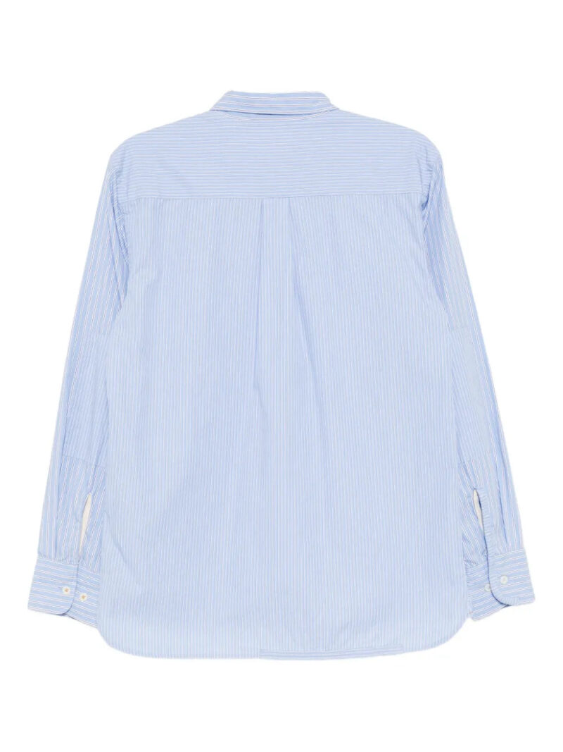 Universal Works  patched cotton shirt