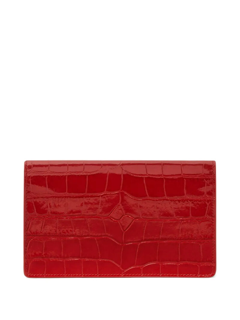Versace Medusa Head leather clutch bag