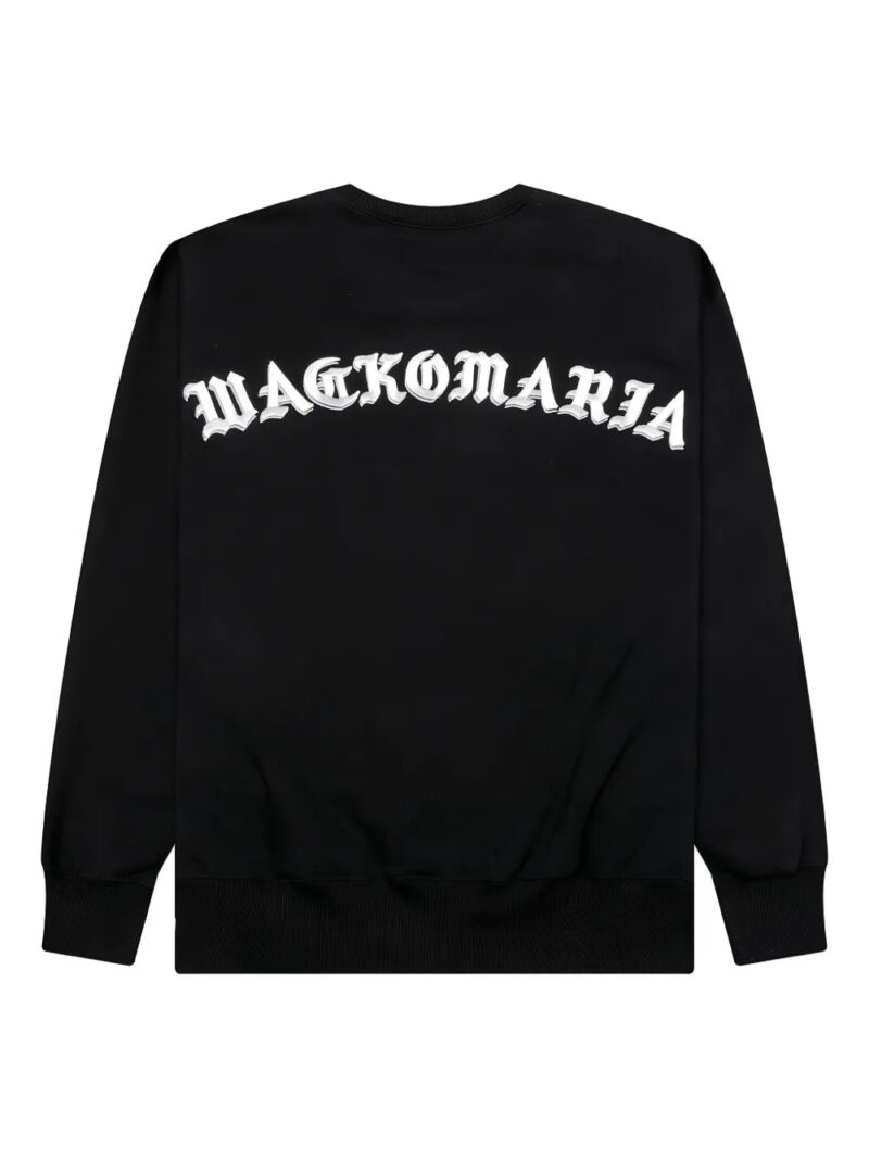 WACKO MARIA  Middle Weight crew-neck embroidered sweatshirt
