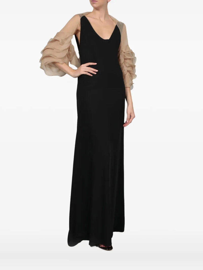 Valentino Garavani ruffled-sleeve jacket