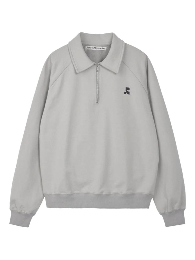 Rest&Recreation  polo-collar sweatshirt