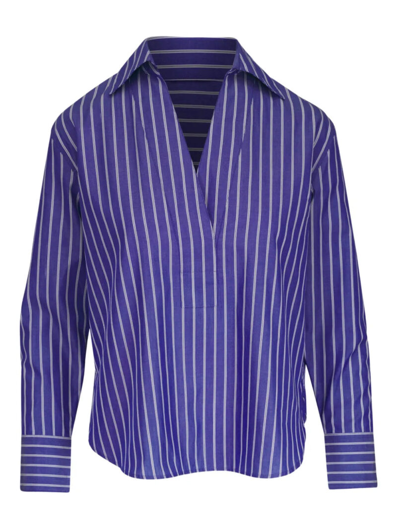 Vince  striped long-sleeve shirt