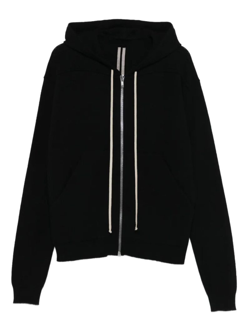Rick Owens  zip-up hooded jacket